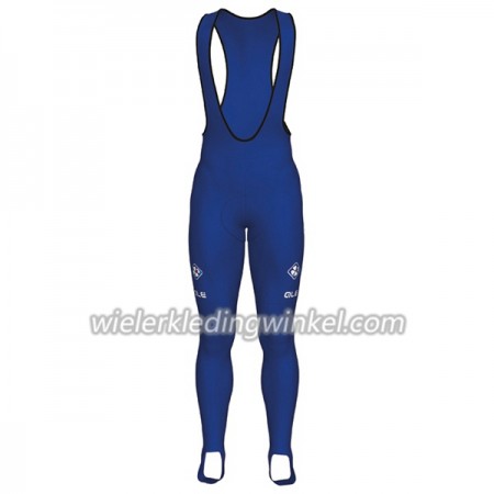 Fietsbroek Lang met Bretels 2017 FDJ N001